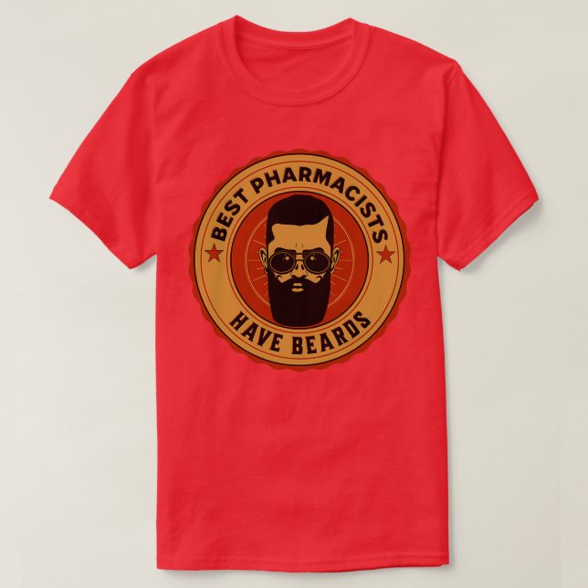 T-shirt Les Meilleurs Pharmaciens Ont Des Portes (Design devant)