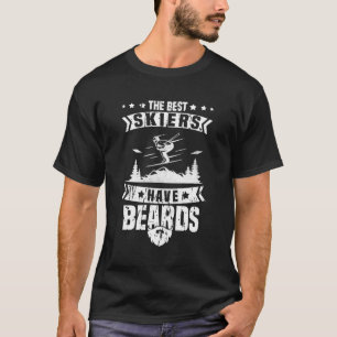 T-shirt Les Meilleurs Skieurs Ont Des Pistes Skier Ski Mon