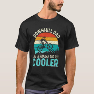 T-shirt Les Mens En Bas De La Colline Papa Comme Un Père R