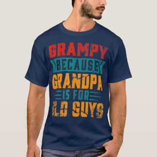 T-shirt Les Mens Grampy Parce Que Grand-Père Est Pour Les