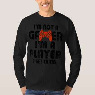 T-shirt Les Mens Je Ne Suis Pas Un Joueur Je Suis Un Joueu