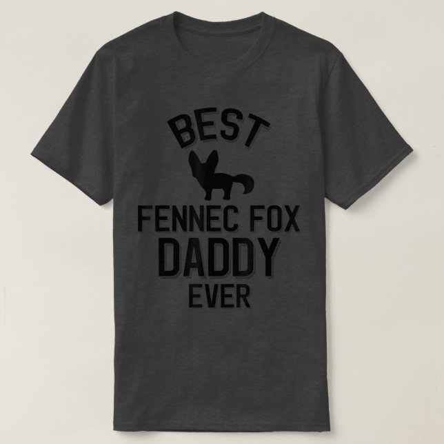 T-shirt Les Mens Meilleur Fennec Pour Papa (Design devant)