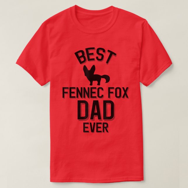 T-shirt Les Mens Meilleur Fennec Pour Papa (Design devant)