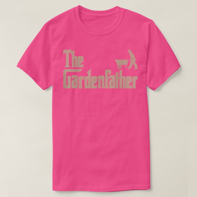 T-shirt Les Mens Meilleur Jardinage Père Dons Le Gardenfat (Design devant)