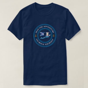 T-shirt Les mers de Terre-Neuve l'aventure vont la roche