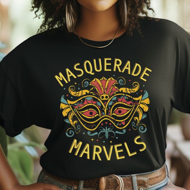 T-shirt Les merveilles de la mascarade, Carnaval de Trini (Créateur téléchargé)