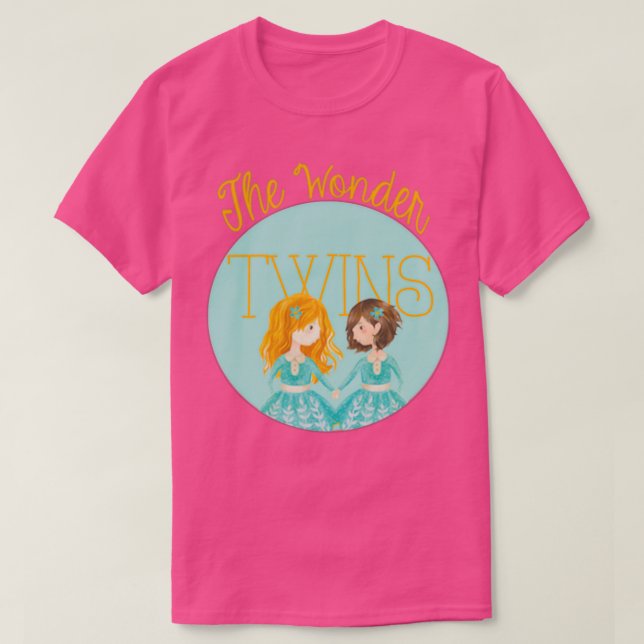 T-shirt Les Merveilleux jumeaux (Design devant)