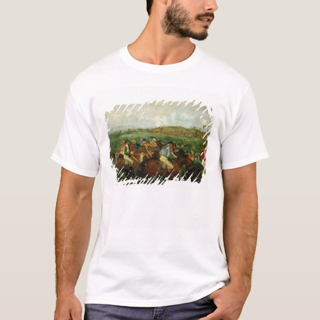 T-shirt Les messieurs d'Edgar Degas | emballent, avant le (Devant)