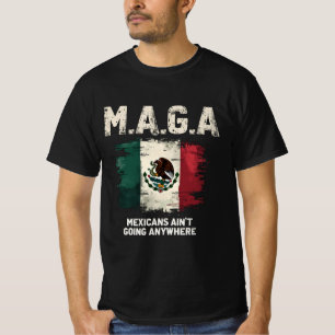 T-shirt Les Mexicains de MAGA ne vont nulle part