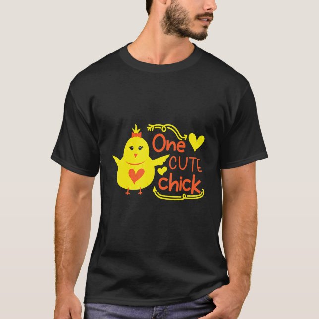 T-shirt Les mignonnes pousses de Pâques me creusent (Devant)