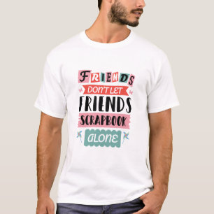 T-shirt Les mignons amis ne laissent pas les amis se gratt