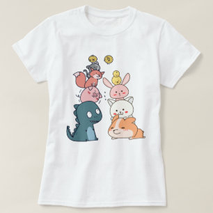 T-shirt Les mignons animaux