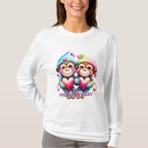 Les mignons singes en fête