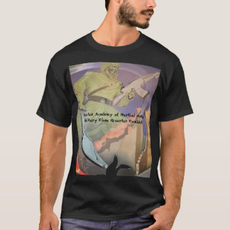 T-shirt Les militaires ferment le tee - shirt de combat de