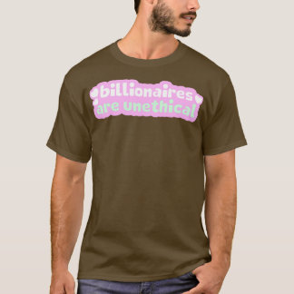 T-shirt Les Millionnaires Sont Innethiques