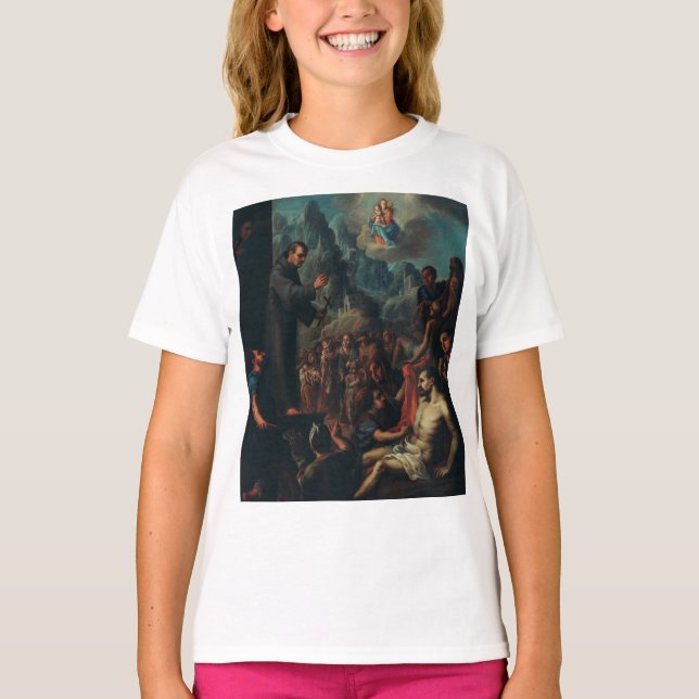 T-shirt Les miracles de Saint-Salvador d'Horta (Devant)
