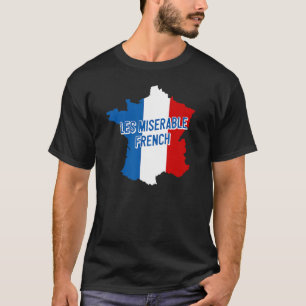 T-shirt Les Miserable French Movie Lover Habits Film Buff