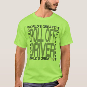 T-shirt Les mondes plus grands tombent le conducteur