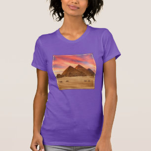 T-shirt Les monuments   Les grandes pyramides