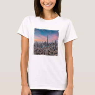 T-shirt Les monuments   Ville de Dubaï