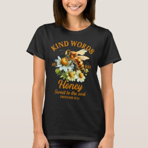 T-shirt Les mots gentils de motivation de bonté sont comme