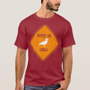 T-shirt Les Mouettes Respectent Le Signe Local