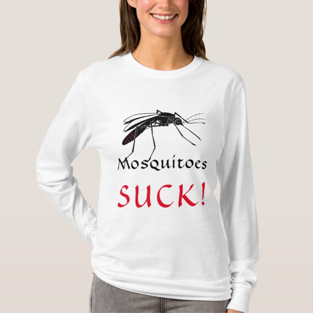 T-shirt Les moustiques Chauffent ! (Devant)
