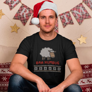 T-shirt Les moutons de Noël de Baa Humbug