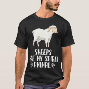 T-shirt Les moutons sont mon esprit animal