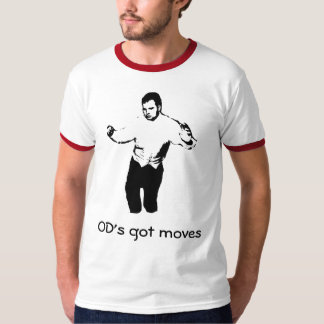 T-shirt Les mouvements obtenus de l'OD