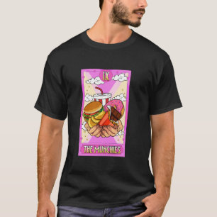 T-shirt Les Munchies Les aliments malsains Les collations