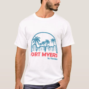 T-shirt Les myers du fort d'été - Floride