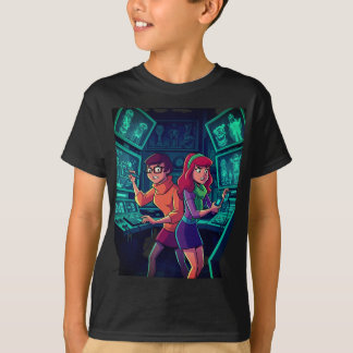 T-shirt Les mystères Solvers dans l'obscurité