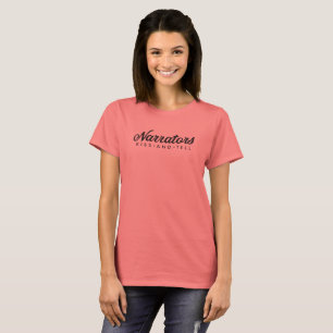 T-shirt Les narrateurs embrassent et disent le basicT