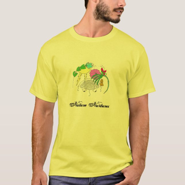 T-shirt les naturnurtures, nature consolide (Devant)