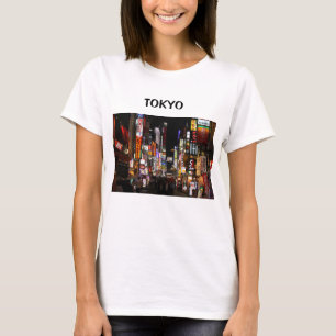 T-shirt Les néons de Tokyo par nuit Japon
