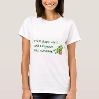 T-SHIRT LES NERDS DE PLANTES S'UNISSENT !