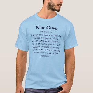T-shirt Les nouveaux types, le geyez du NU, N., de