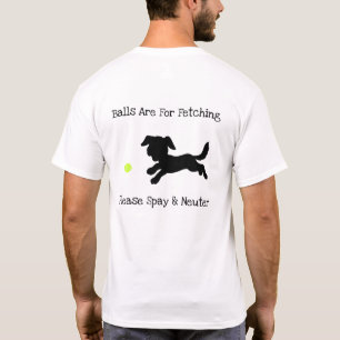 T-shirt Les nouvelles boules sont pour chercher