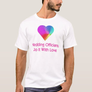 T-shirt Les Officiers mariages Le Font Avec Amour