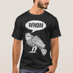 T-shirt Les oiseaux amateurs de hibou