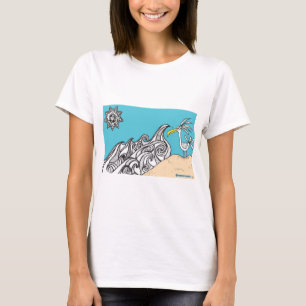 T-shirt Les oiseaux de plage sardoniques