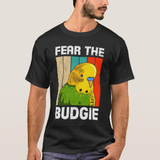 T-shirt Les oiseaux perruches craignent le propriétaire de