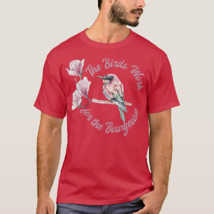 T-shirt Les oiseaux travaillent pour la Bourgeoisie Funny