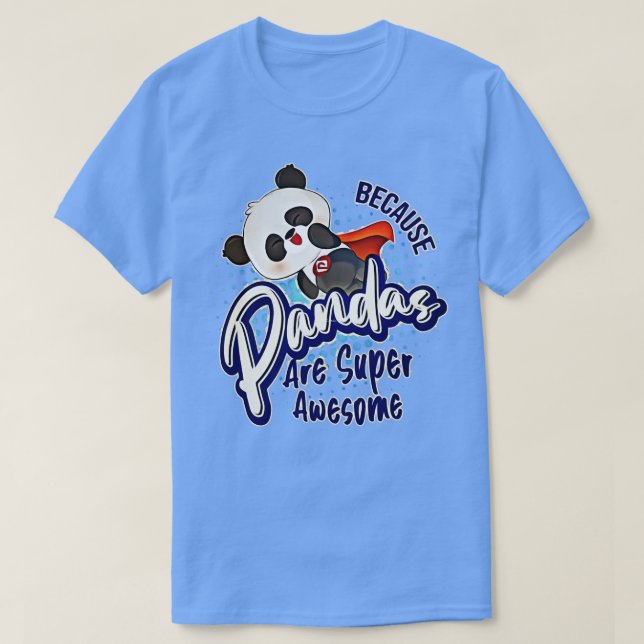 T-shirt Les Pandas Sont Superbes (Design devant)