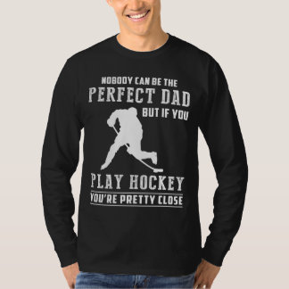 T-shirt Les papas amateurs de hockey : Nailing Imperfectio