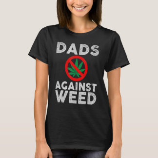 T-shirt Les papas contre la mauvaise herbe pour la Fête de