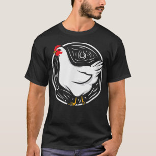 T-shirt Les papas de poulet ont les meilleurs peckers Drôl