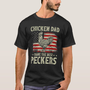 T-shirt Les papas poulets ont les meilleurs becs Vêtements