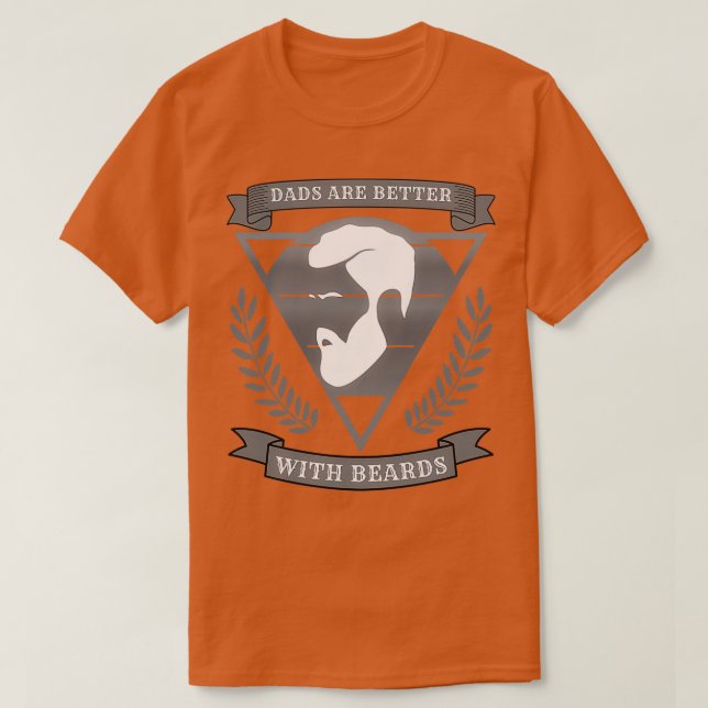 T-shirt Les papas sont meilleurs avec les oreilles 50 (Design devant)